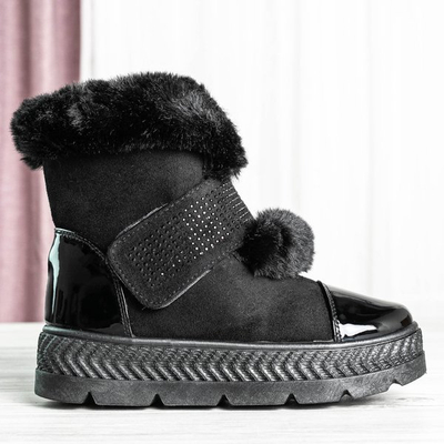 Black Dayna Platform Snow Boots - Footwear