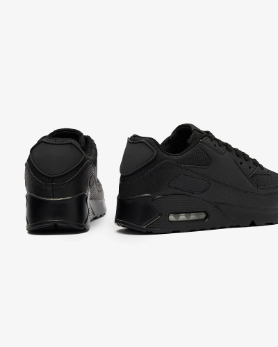 Women's lace-up sports shoes in black color Toremi - Footwear