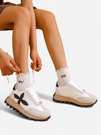 Спортивные кроссовки Royalfashion для женщин на толстой подошве Aloqa
