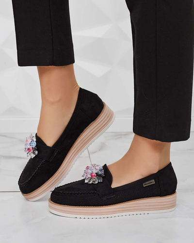 Royalfashion Mokasīni ar krāsainiem akmentiņiem Restea