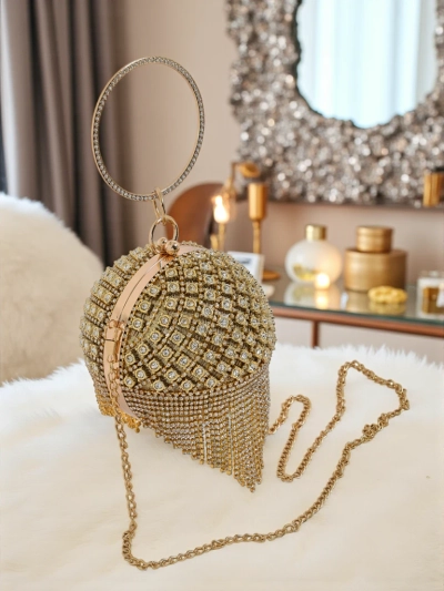 Royalfashion Torebka damska kula z cyrkoniami Velora Bloom