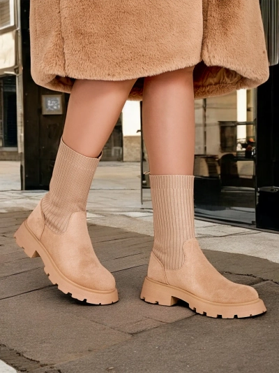 Royalfashion Sieviešu iedurkņu zābaki Derette