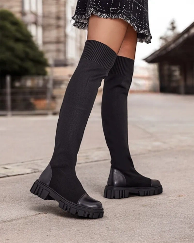 Royalfashion Sieviešu slip-on Bison zābaki