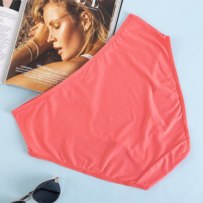Coral women's panties PLUS SIZE panties - Underwear