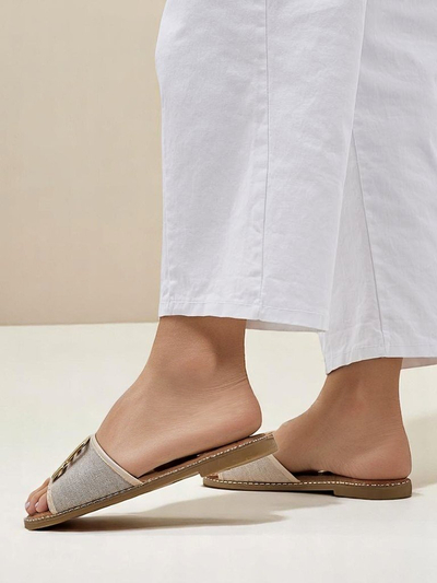 Royalfashion Women’s flat-soled slippers Rorole