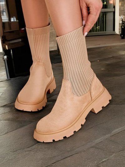 Royalfashion Sieviešu iedurkņu zābaki Derette