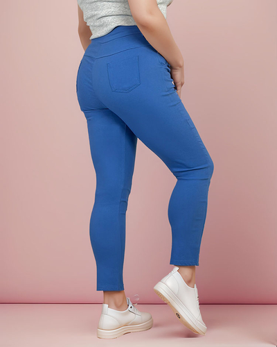 Royalfashion Sieviešu auduma bikses PLUS SIZE