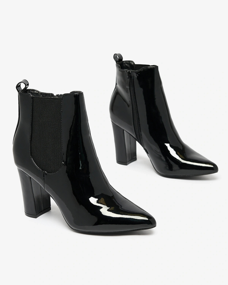 Royalfashion Black ladies' Lady Jeny stiletto boots