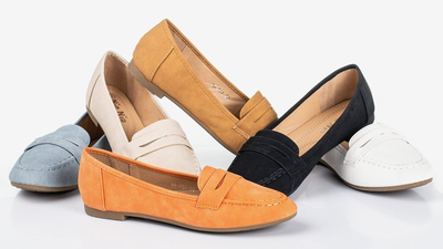 Roselle brown loafers for women - Footwear 1