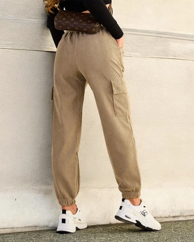 Royalfashion Women's fabric combat pants