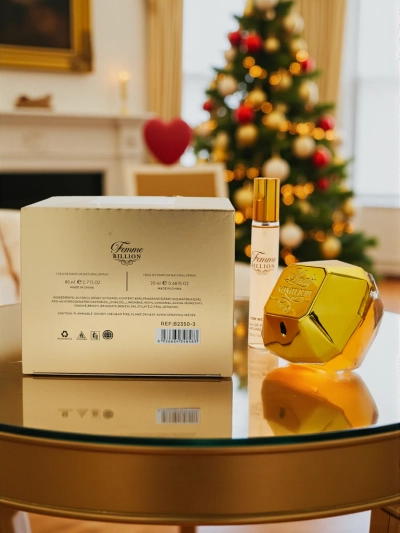 Inspired Women's Eau de Parfum and Perfume Atomizer Set Femme Billion