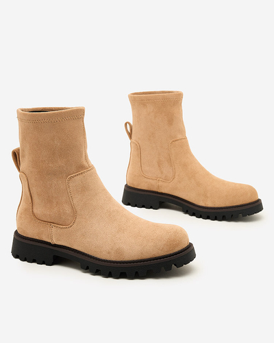 Royalfashion Sieviešu zābaki Gebimma no eko zamšādas