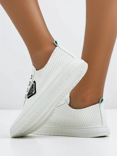 Royalfashion Lace-up women's sporty shoes with a print Fennie