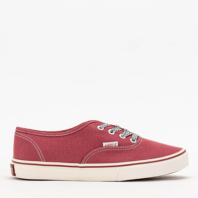 Royalfashion Dark pink women's Isyia sneakers