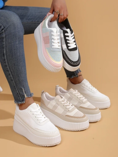 Royalfashion Женские платформенные кроссовки Siserra