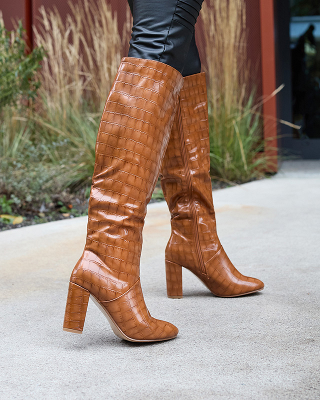 Women's camel-colored Mastiu- Footwear