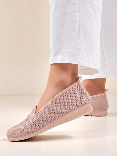 Royalfashion Women's Fabric Moccasins Caerit