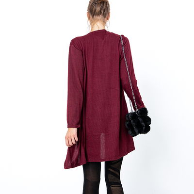 Maroon Women's Sweater - Clothing