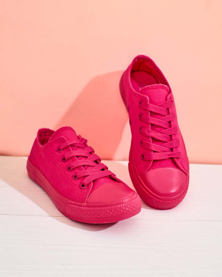 Royalfashion Tirim lace-up children's sneakers