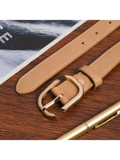 Royalfashion Women’s slim belt for trousers