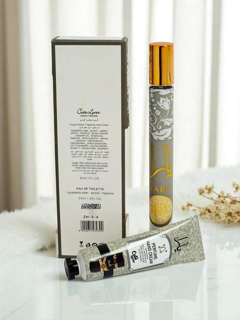 Helena Yara Eleganza Perfumed Set Hand Cream and Eau de Toilette 30ml