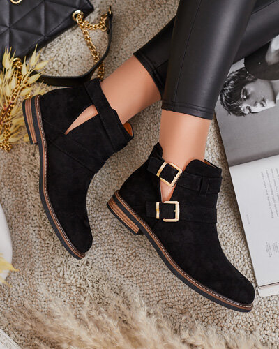 Royalfashion Women's Geronsa cutout boots