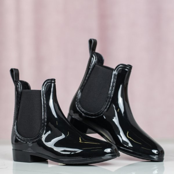 Black rubber boots Furu - Footwear 1