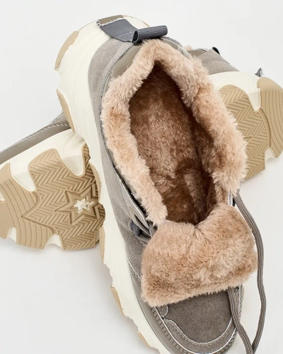 Royalfashion Women's insulated sneakers Caroz