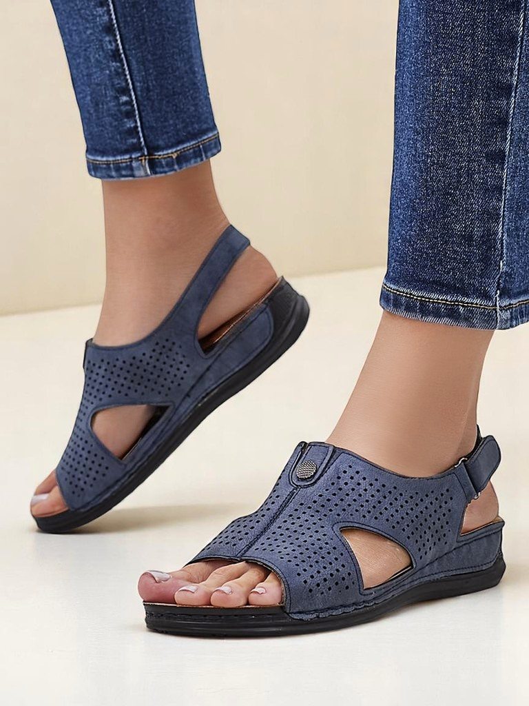 Royalfashion sieviešu sandales ar izgriezumiem Leminni