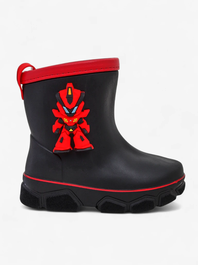 Royalfashion Children's rubber boots with Power Robot