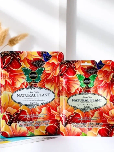 Natural Plant - Set of serum with ceramides and chamomile mask 6g+36g x 10pcs