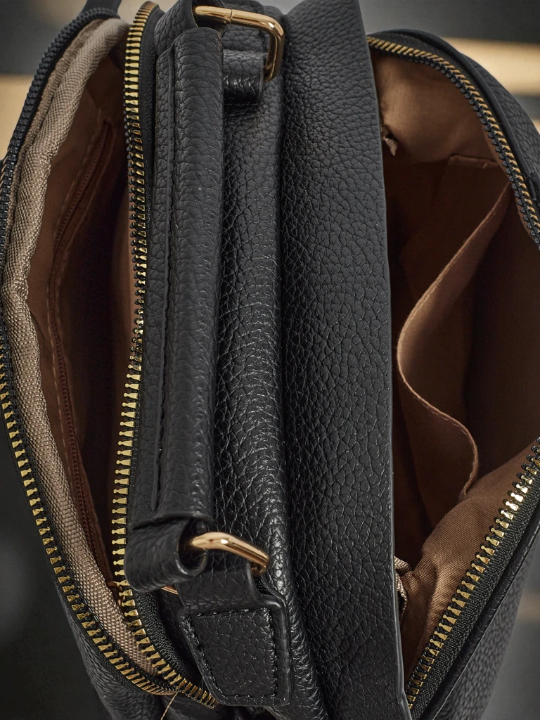 Small women's eco-leather bag Melisse