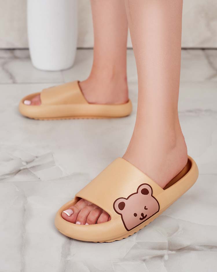 Royalfashion Women's Mall rubber flip-flops