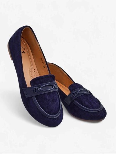 Royalfashion Женские экозамшевые мокасины Zammei