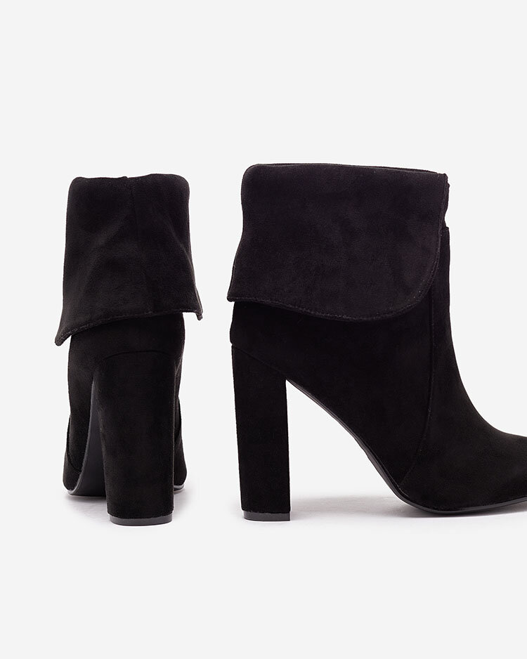 Royalfashion Melni sieviešu zābaki Reirasa stiletto