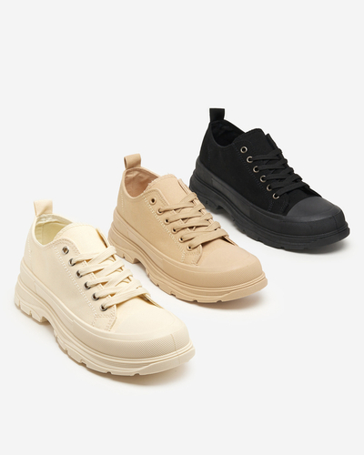 Black women's sports sneakers Ohema - Footwear