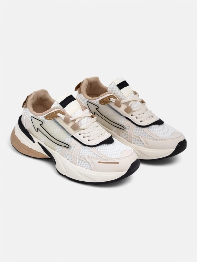 Royalfashion Women's sporty sneakers with thicker sole Beysa