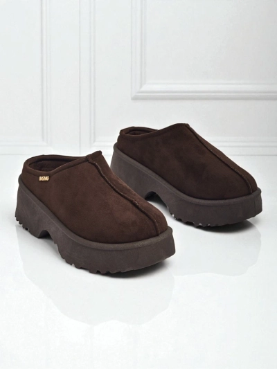 Короткие женские ботинки a'la снегоходы с мехом Calindra