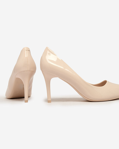 Royalfashion Women's lacquered pumps on a stiletto heel Emeriers