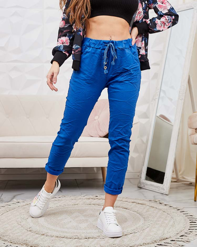 Royalfashion Women's fabric pants