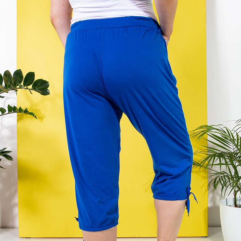 Cobalt Women's 3/4 shorts PLUS SIZE - Clothing