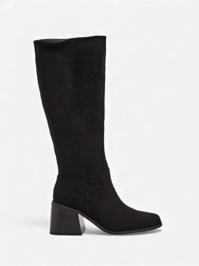 Women's Ernala Eco-Suede Block Heel Boots
