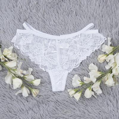 White lace brasilians - Underwear