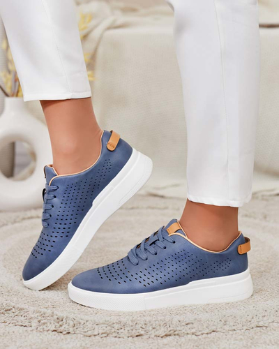 Royalfashion Sieviešu ažūra kedas Deromias