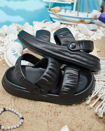 Royalfashion Women's Mallis rubber flip-flops