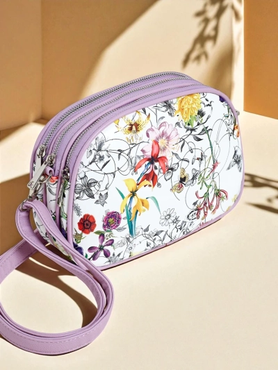 Royalfashion Small women's handbag made of eco leather Floriana