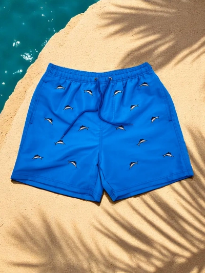 Royalfashion Men's Sports Shorts with Protective Mesh