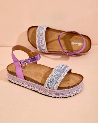 Royalfashion Women's Embroidered Mussir Sandals