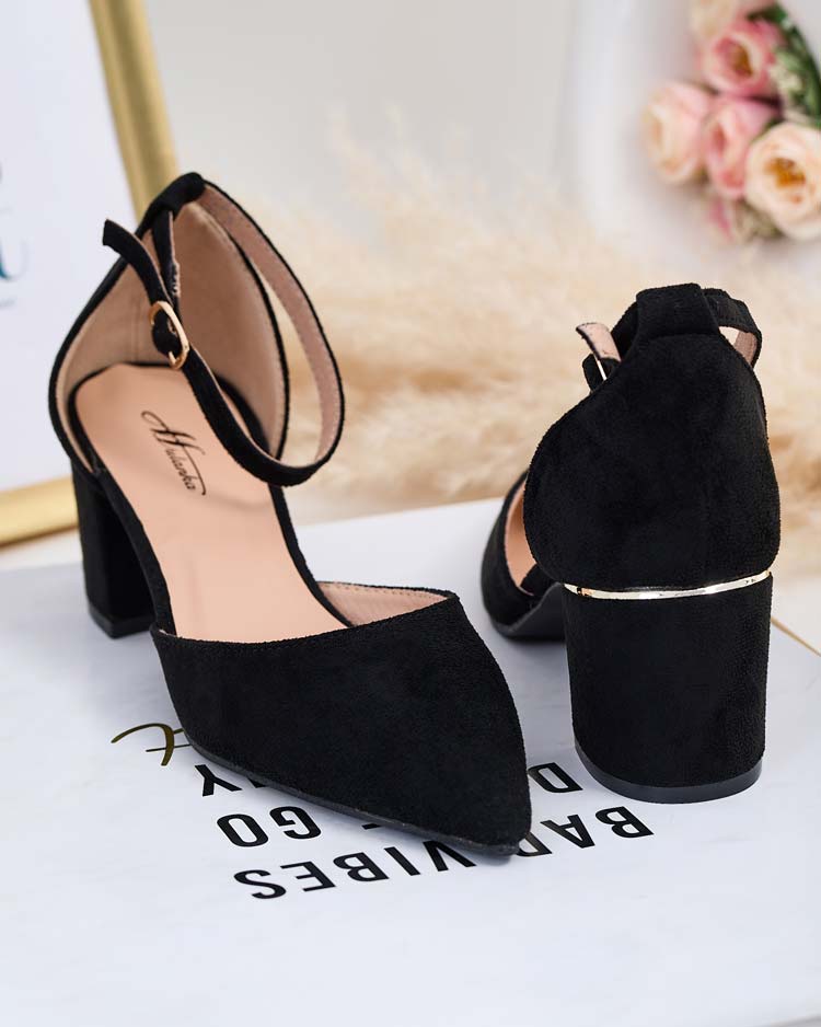 Royalfashion Sieviešu zemās stiletto kurpes Caelda