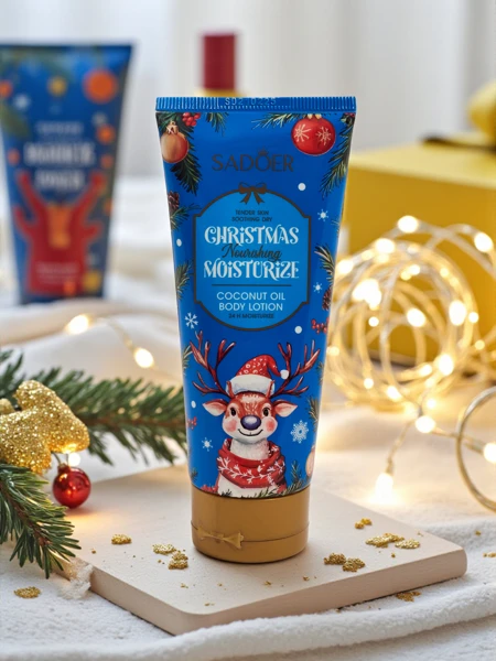 Sadoer Christmas Body Lotion with Coconut Oil